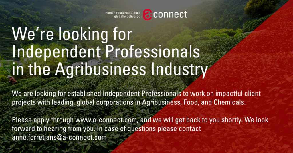 a-connect hiring post for LinkedIn - Agribusiness sector